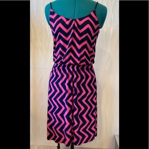 Zig Zag Stripe Cute Dress